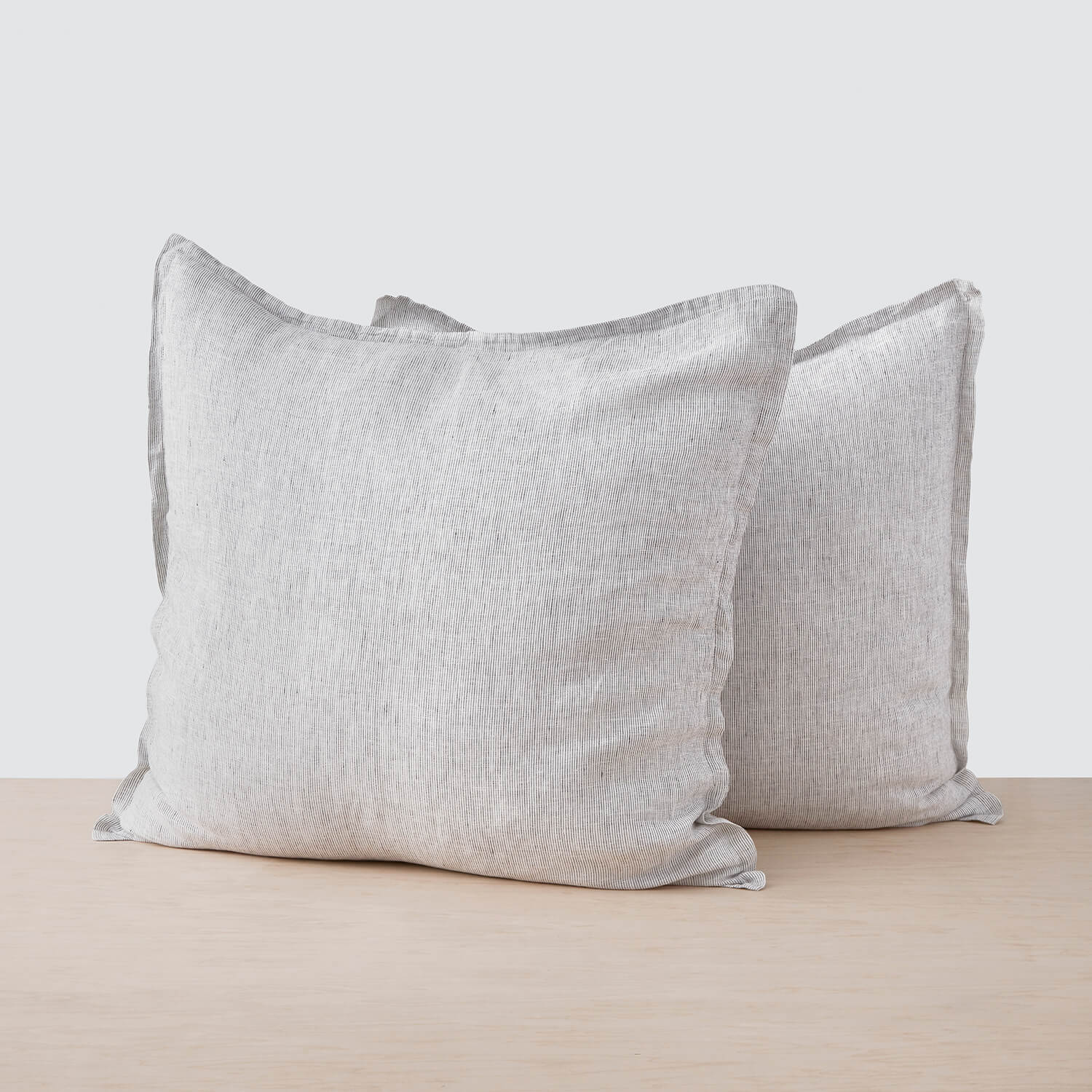 Stonewashed Linen Euro Sham Set in Green - Image 8