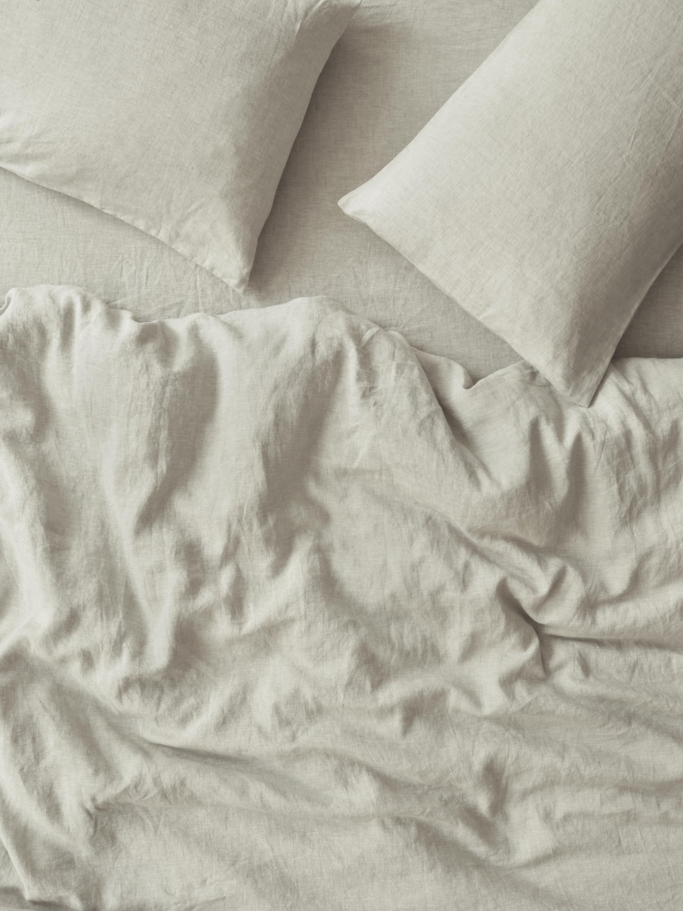 Oatmeal Linen Duvet Cover Collection