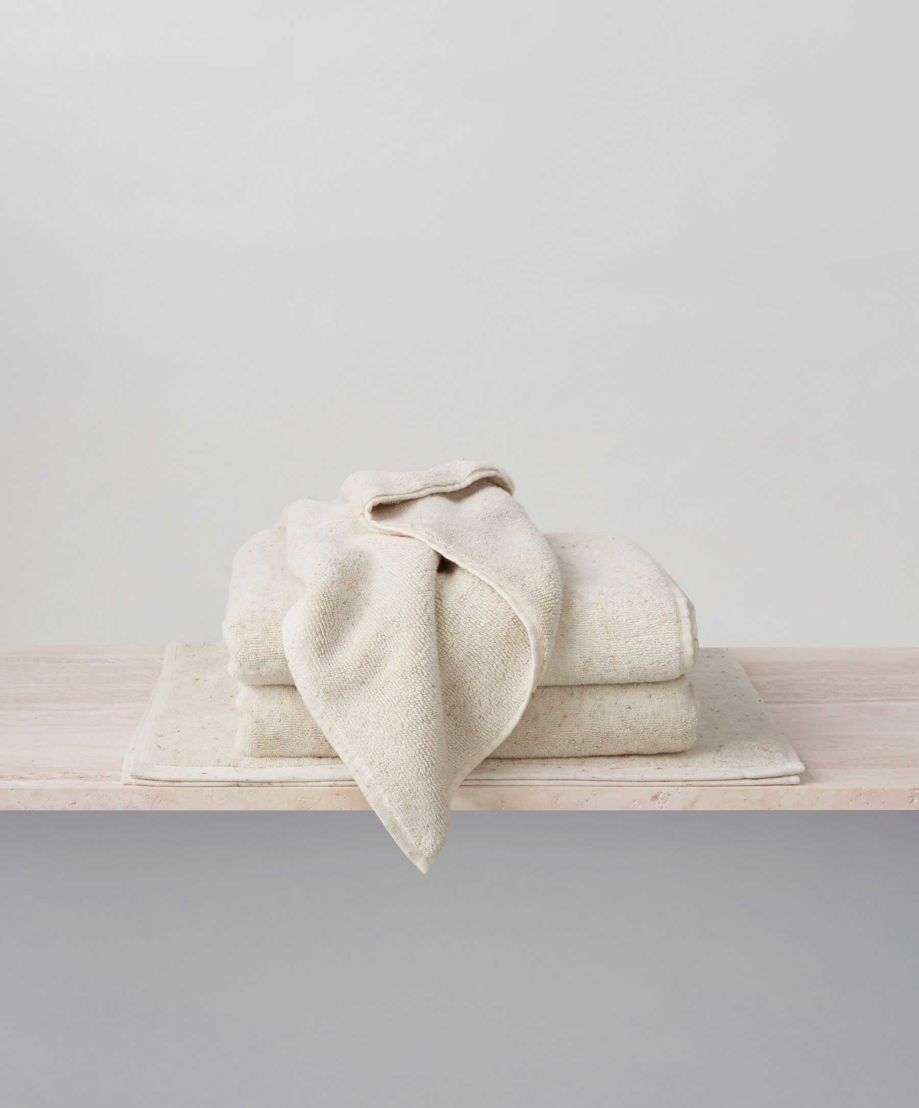 Textured Cotton Bathroom Towel Set Collection - Image 2