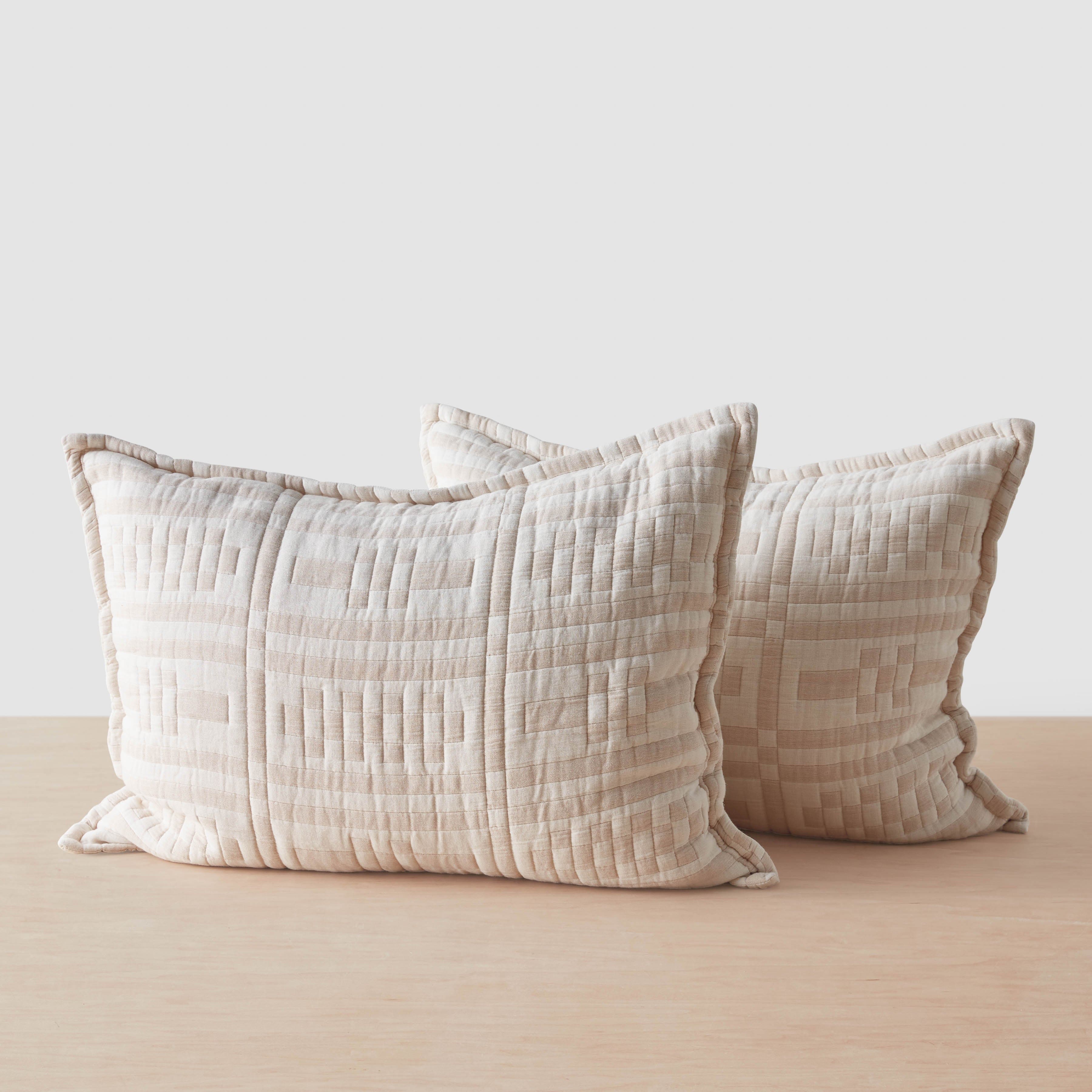 Cotton Sham Set in Blue - Image 6