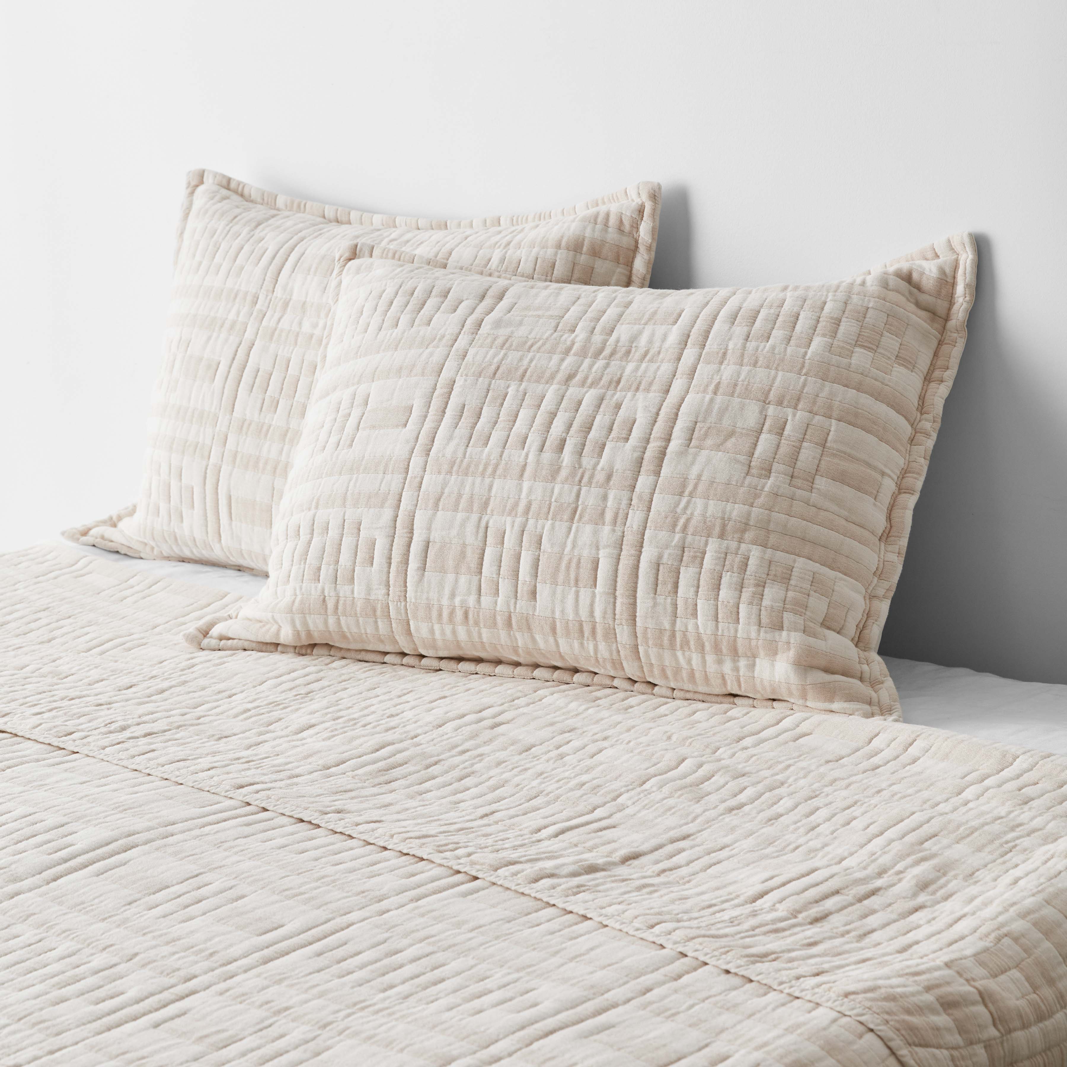 Cotton Sham Set in Blue - Image 8