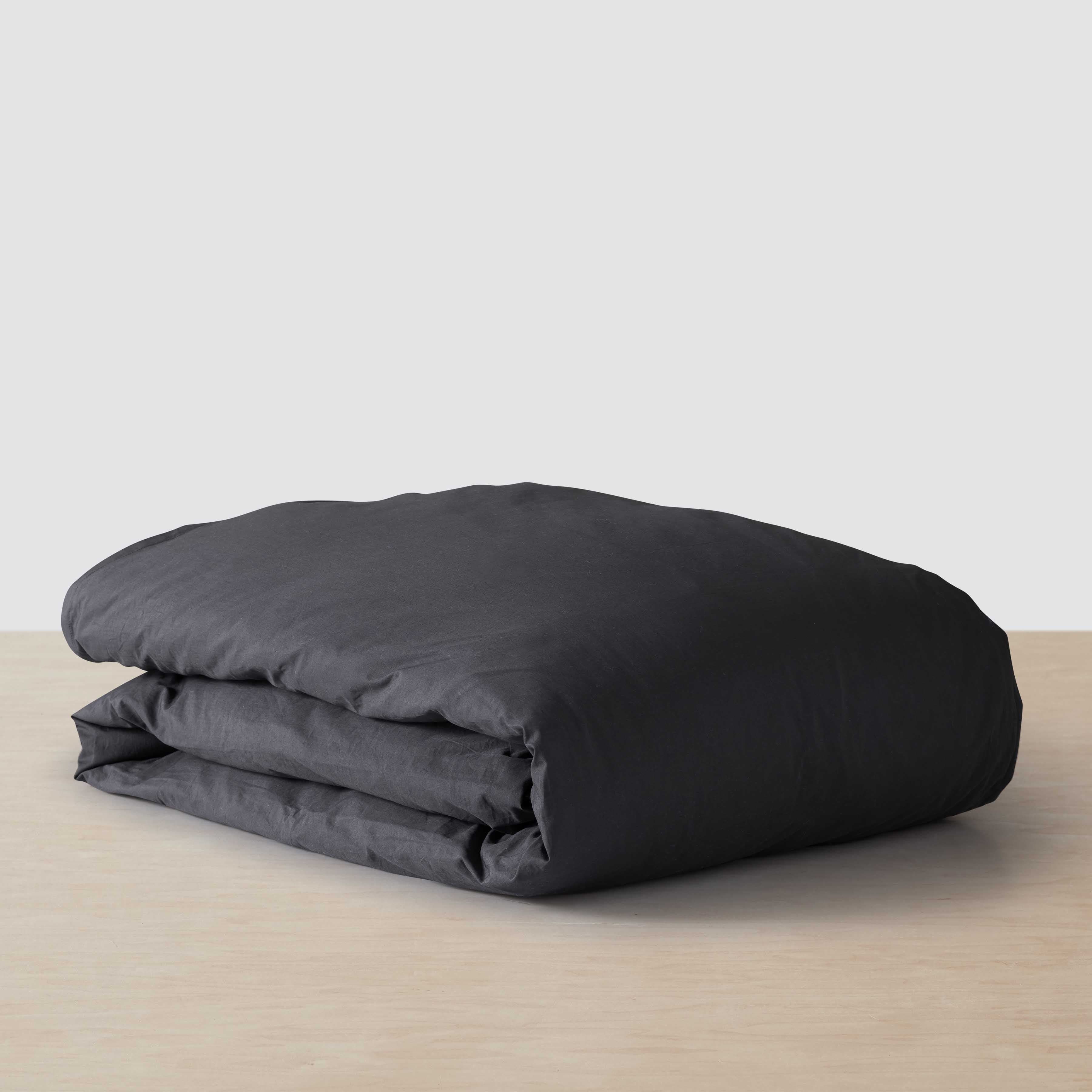 Organic Cotton Percale Duvet Cover in Terracotta - Image 57