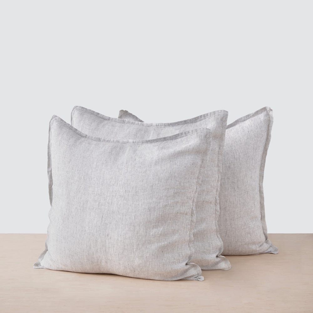 Stonewashed Linen Euro Sham Set in Green - Image 32