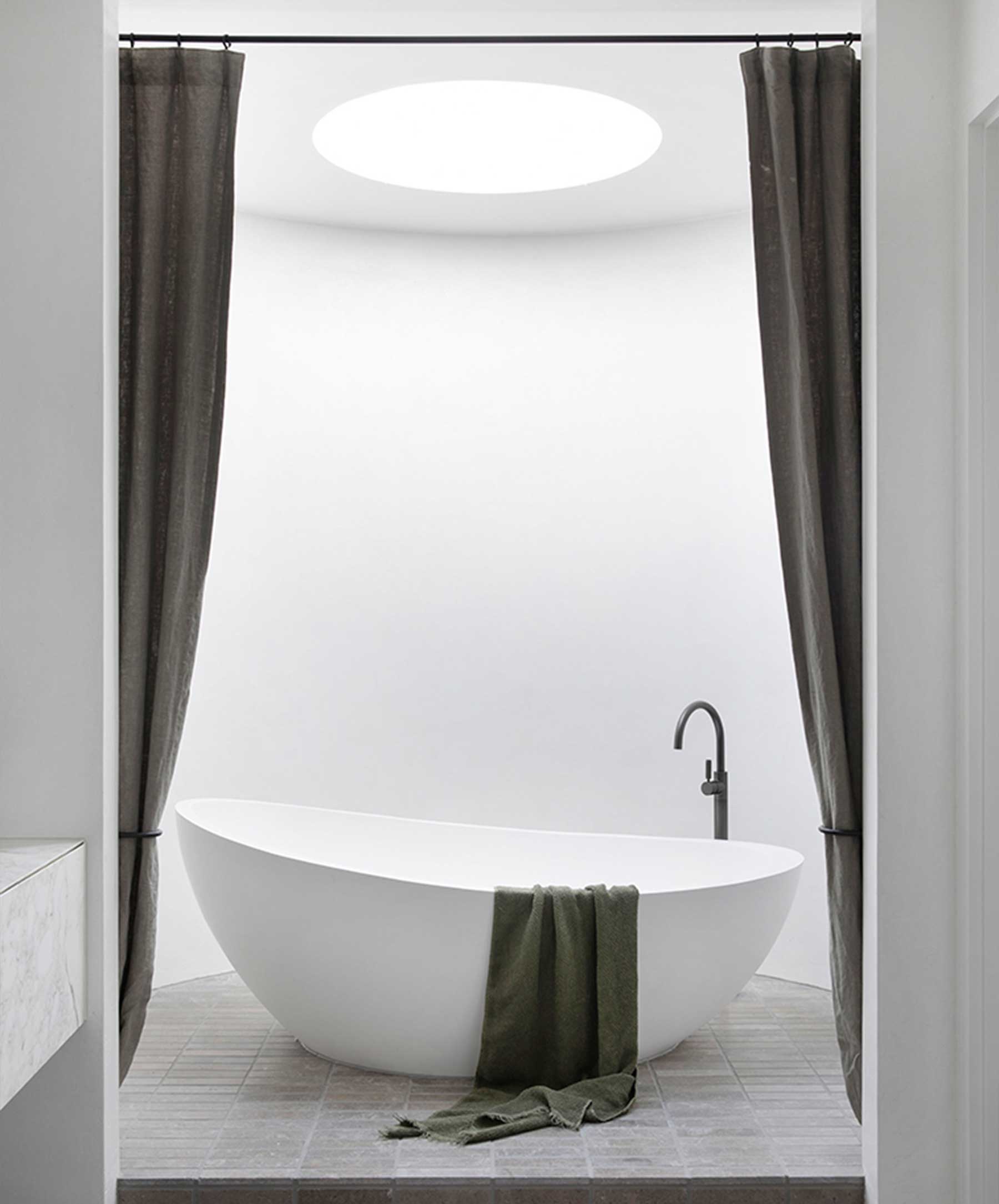 Forest Linen Bathroom Towel Set Collection - Image 4