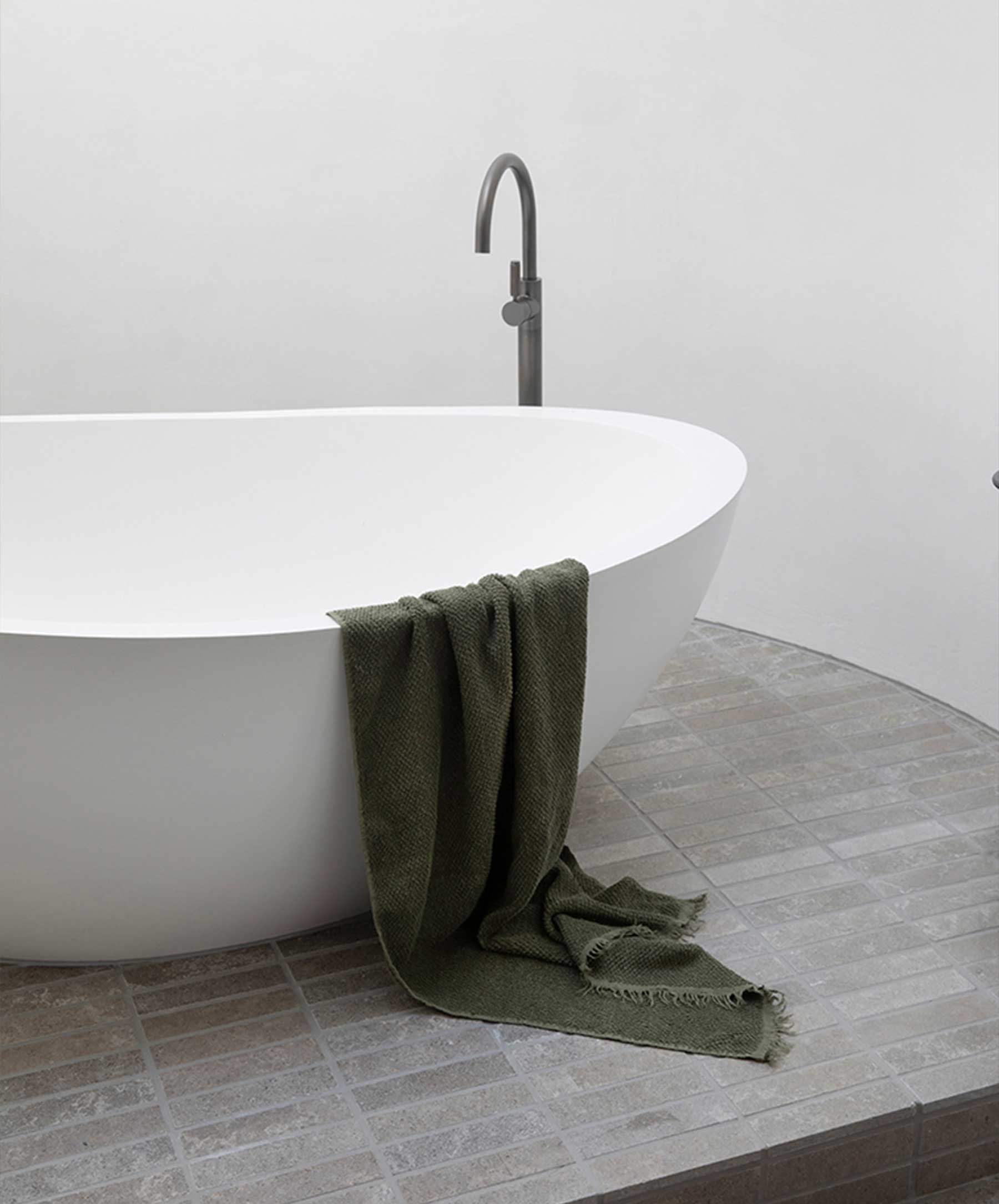 Forest Linen Bathroom Towel Set Collection - Image 5