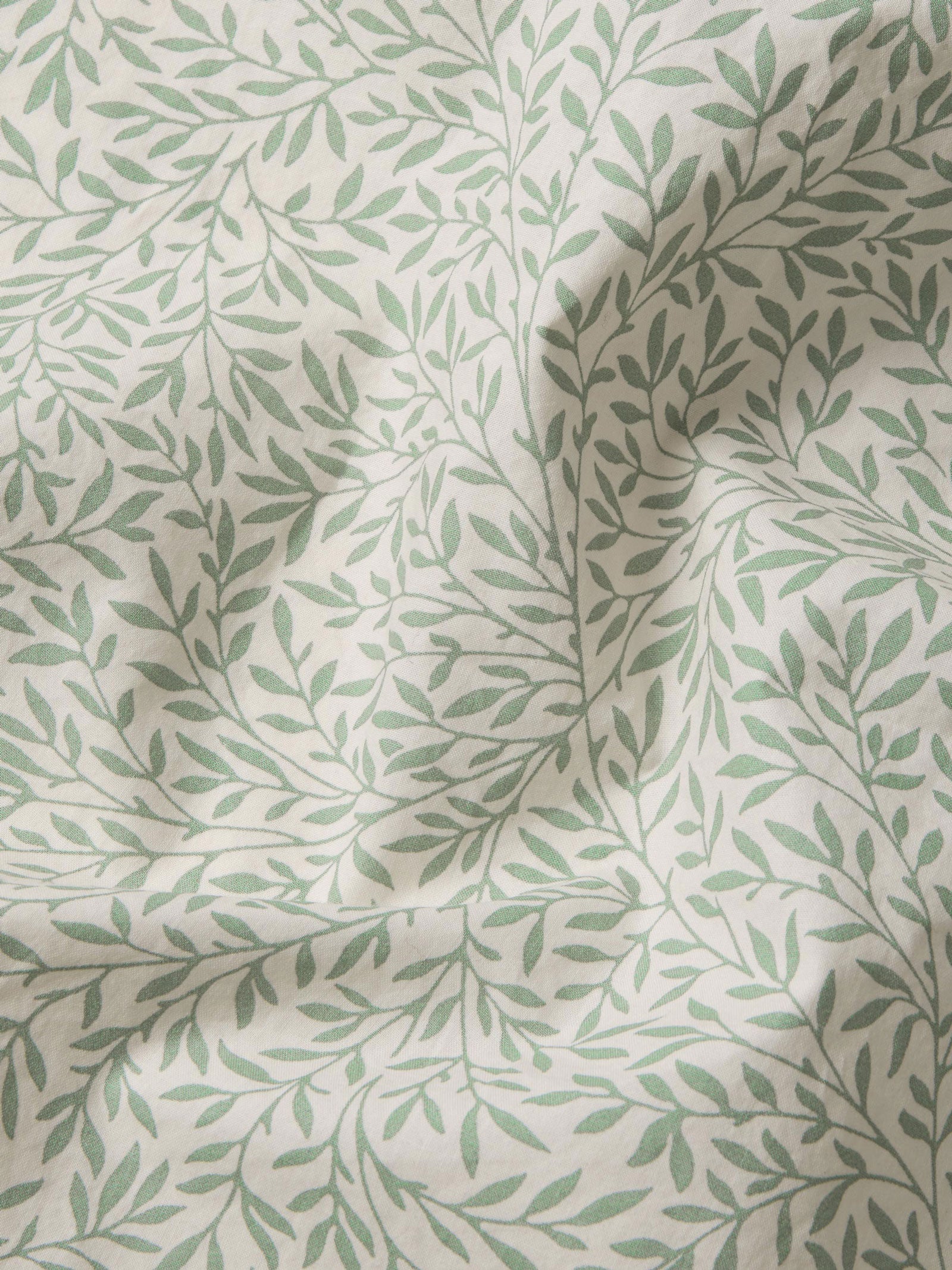 Mellow Green Cotton Bed Valance Collection - Image 3