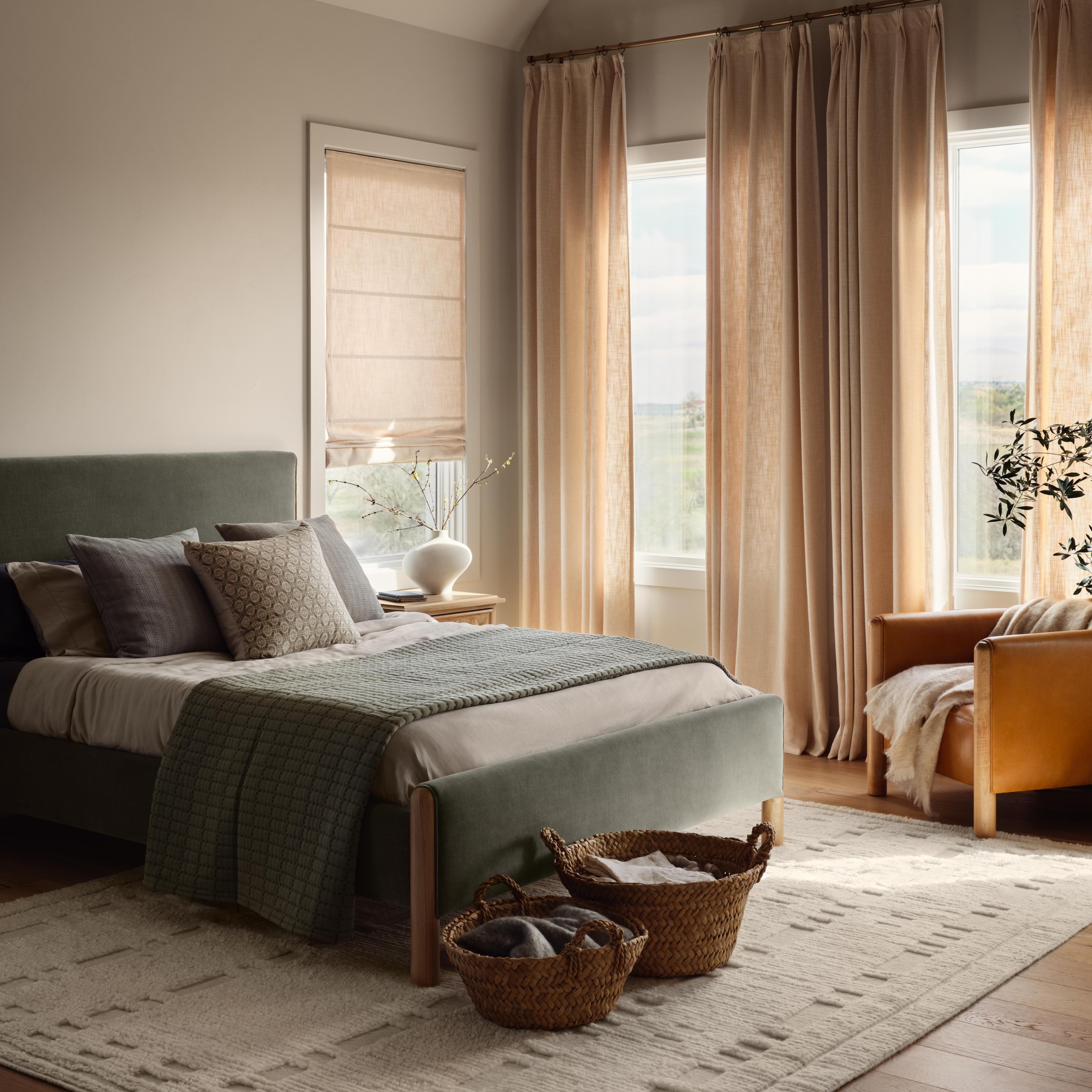 Modern Coastal Cotton Bed Quilt - Image 15