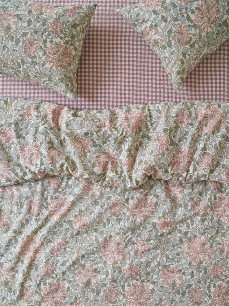 Linen Blend Duvet Cover Collection Style 2