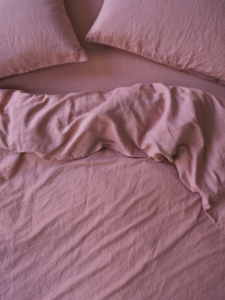 Linen Blend Duvet Cover Collection Style 4