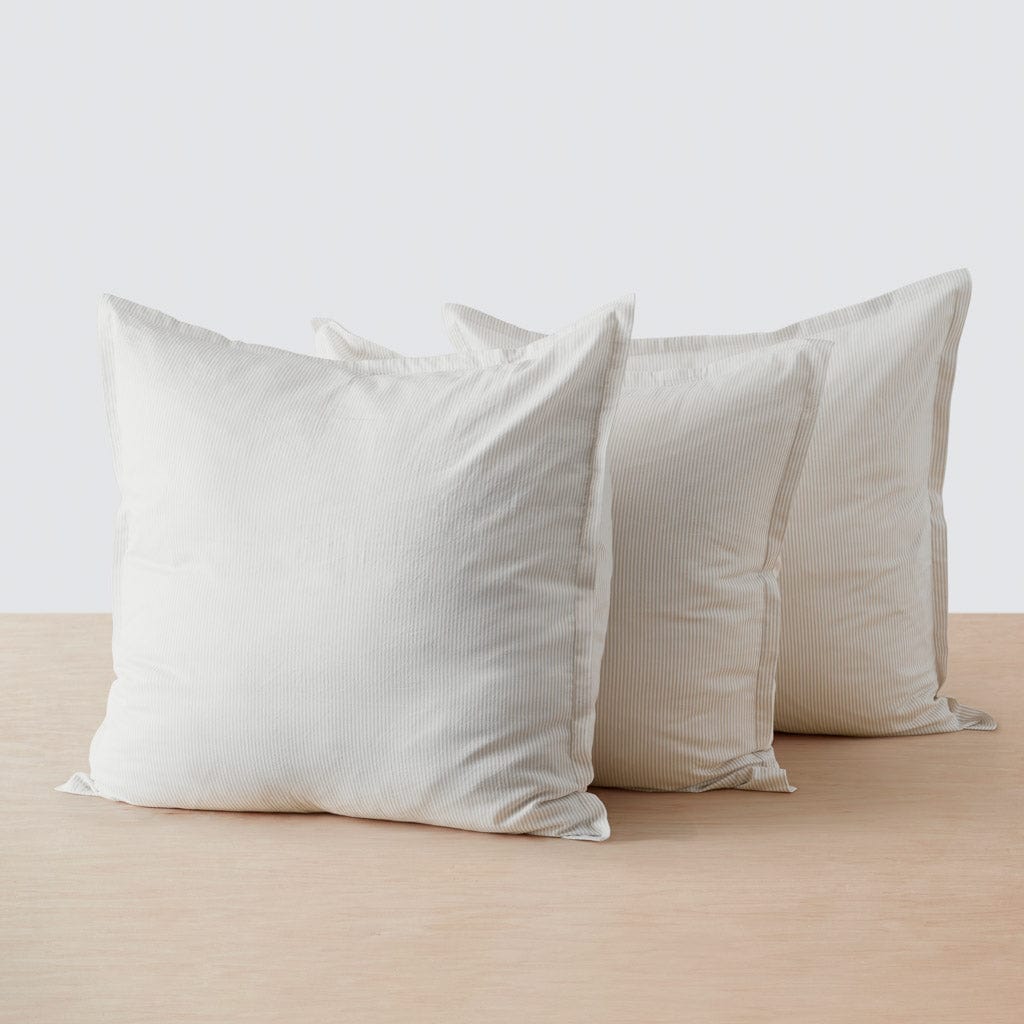 Cotton Euro Sham Set in Sand - Image 2