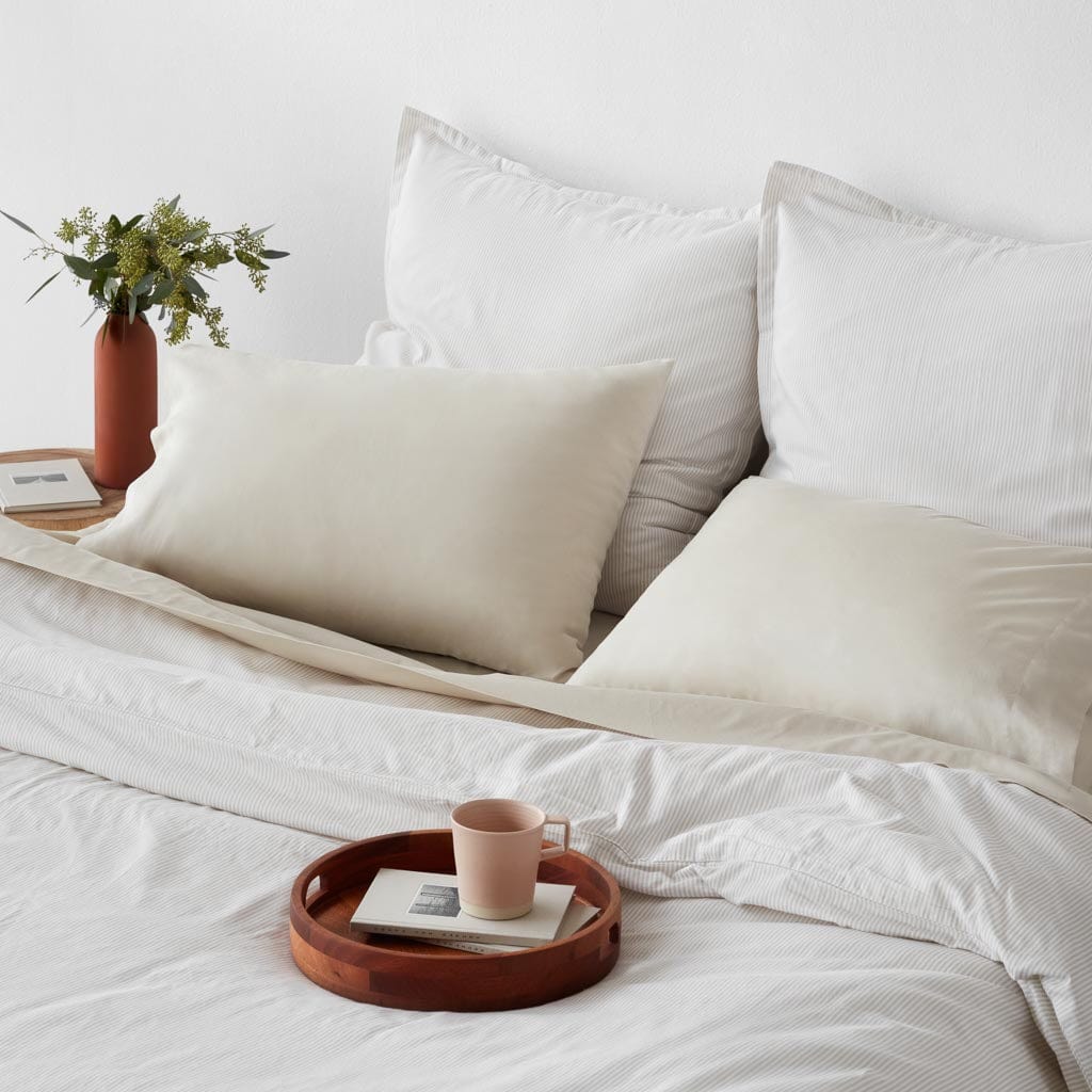 Cotton Euro Sham Set in Sand - Image 13
