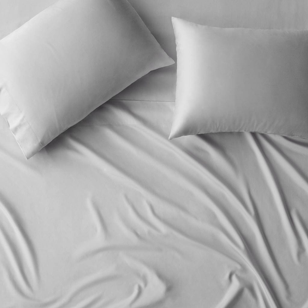 Cotton Sheet Set in Grey