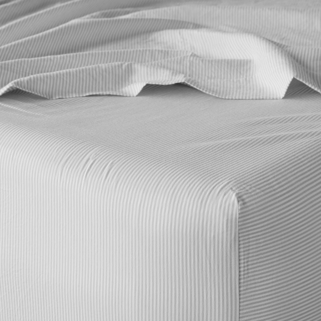 Cotton Sheet Set in Grey - Image 11