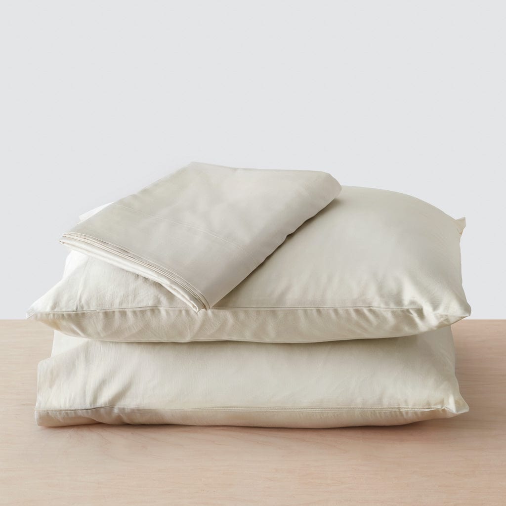 Cotton Sheet Set in Grey - Image 19