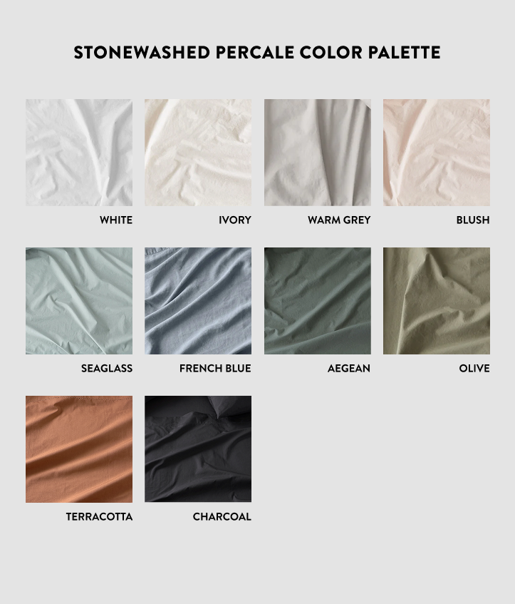 Organic Cotton Percale Euro Sham Set in Terracotta - Image 23