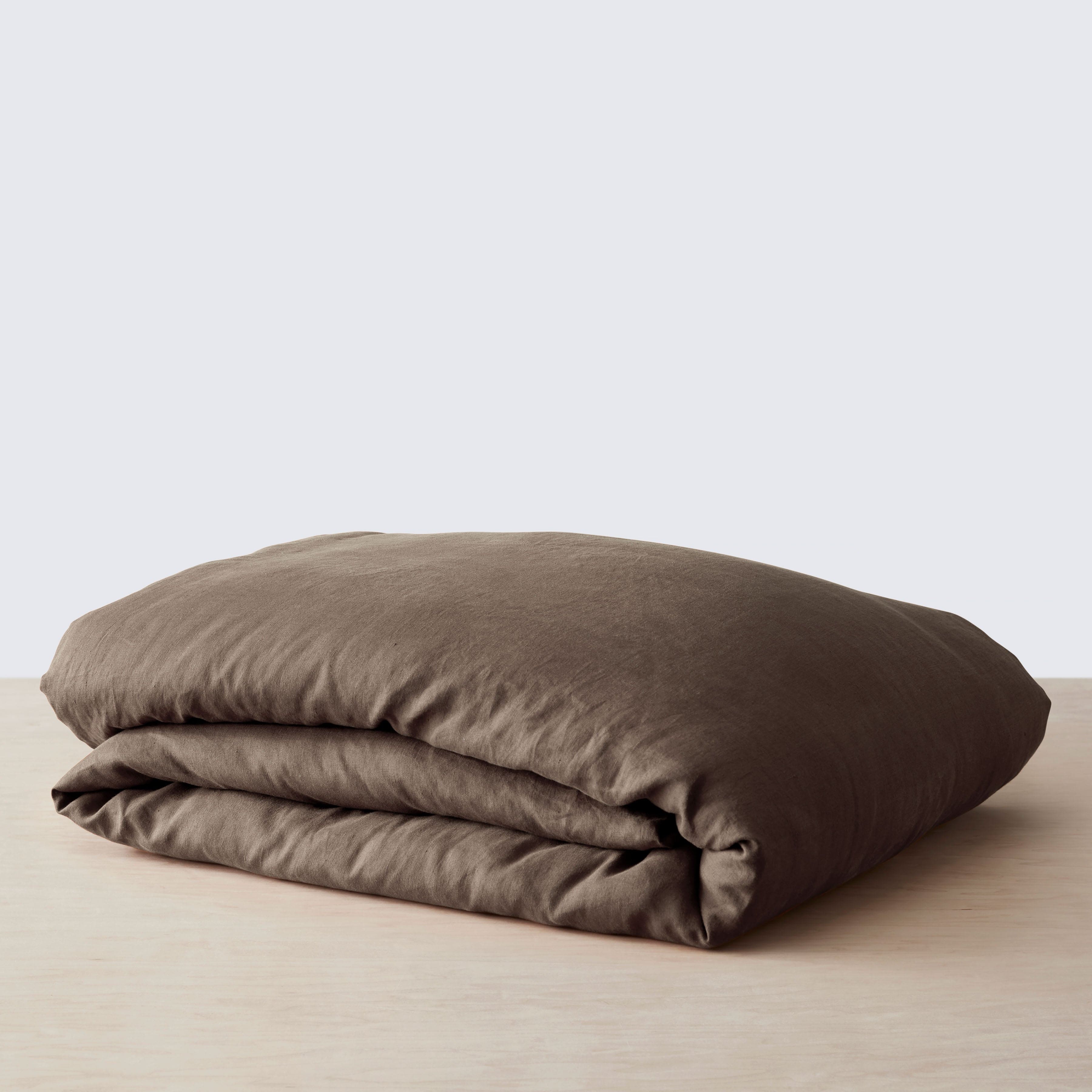 Stonewashed Linen Bedding Bundle in Green - Image 114