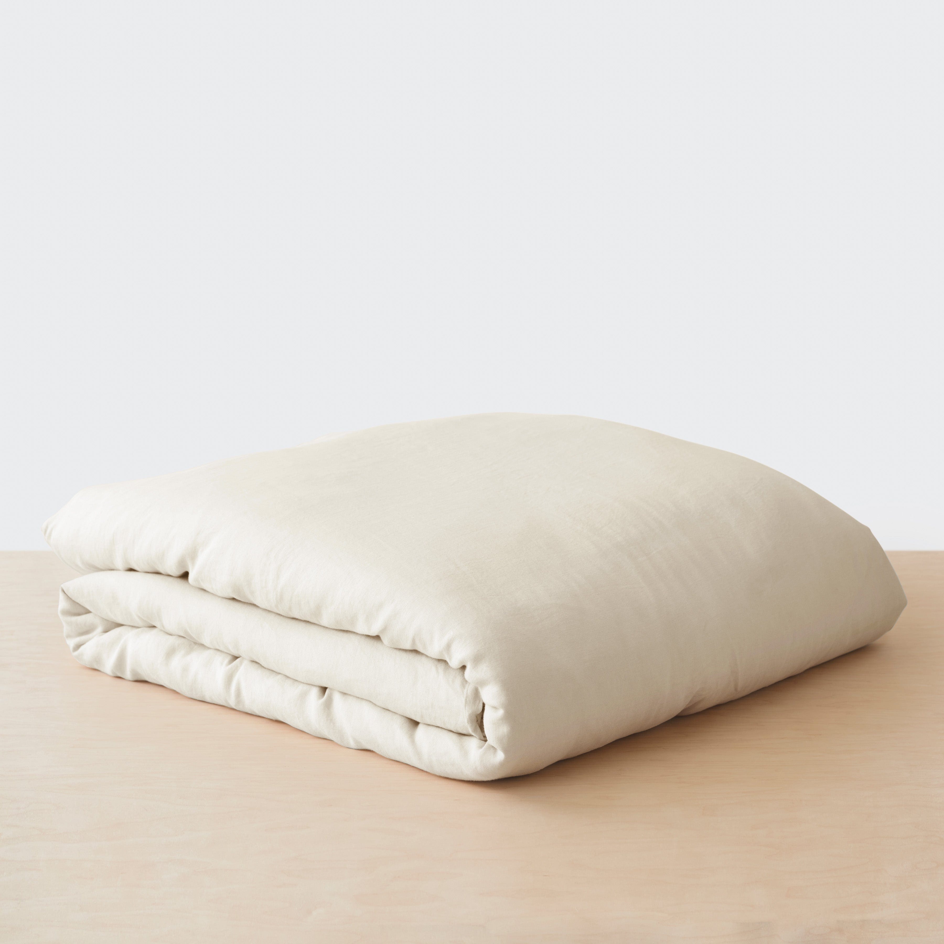 Stonewashed Linen Bedding Bundle in Green - Image 100