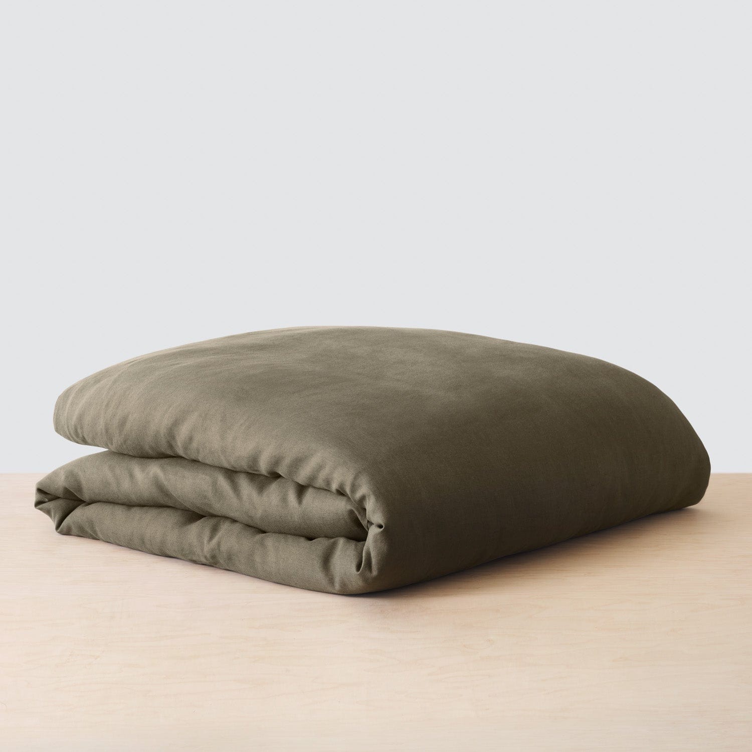 Stonewashed Linen Bedding Bundle in Green - Image 53