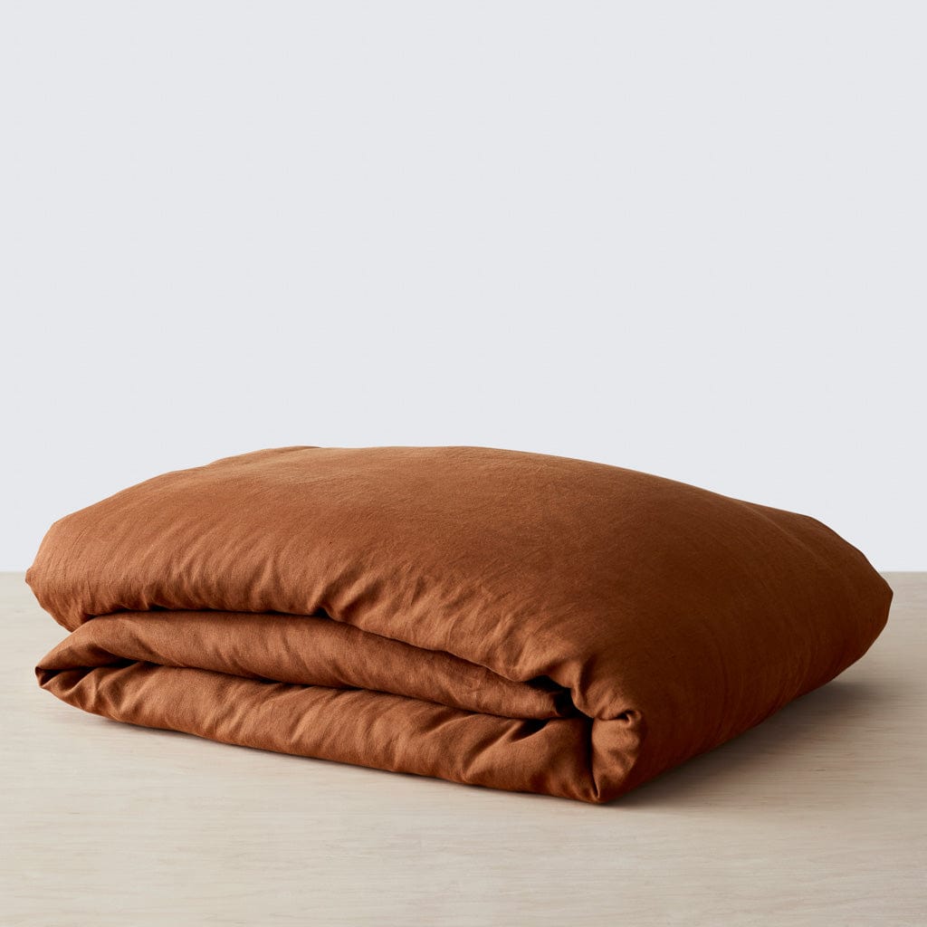 Stonewashed Linen Bedding Bundle in Green - Image 67