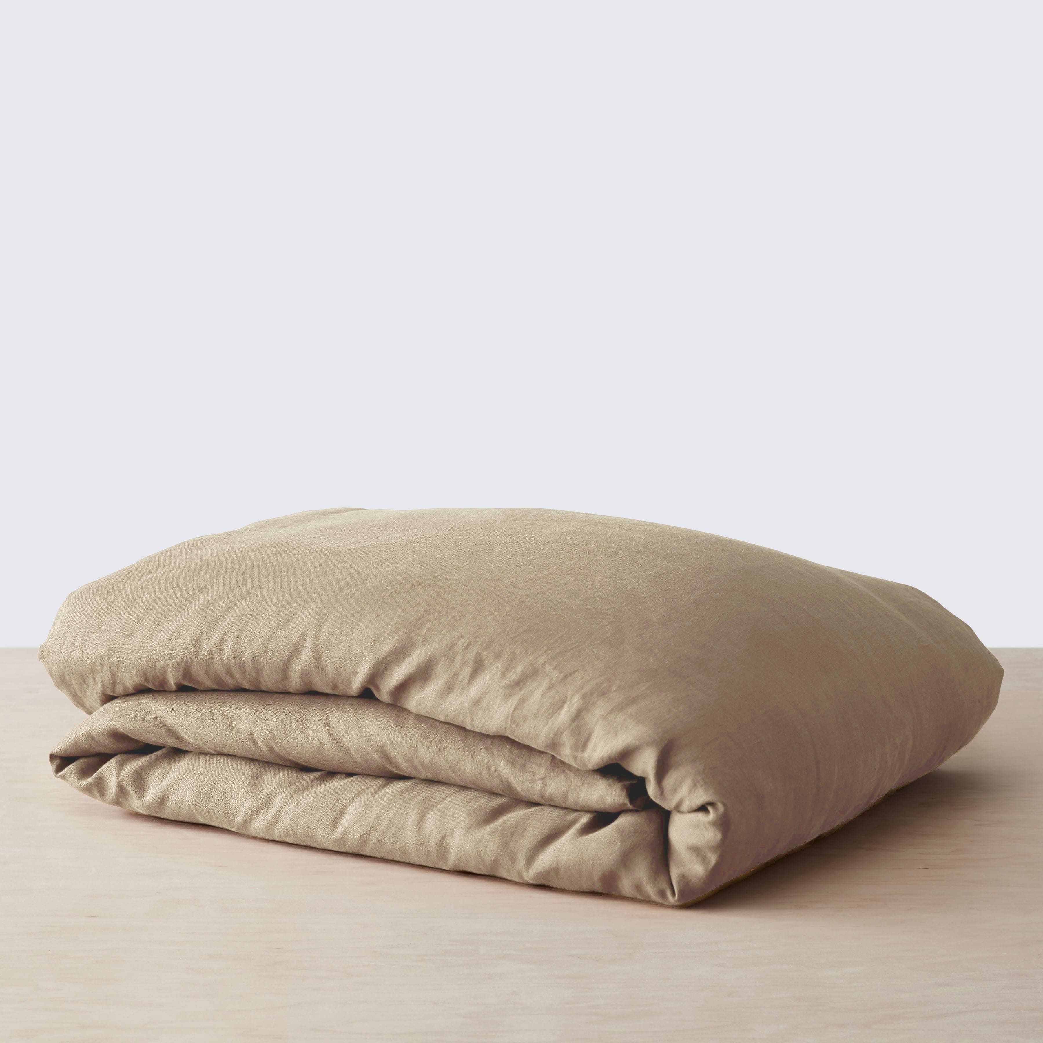 Stonewashed Linen Bedding Bundle in Green - Image 127