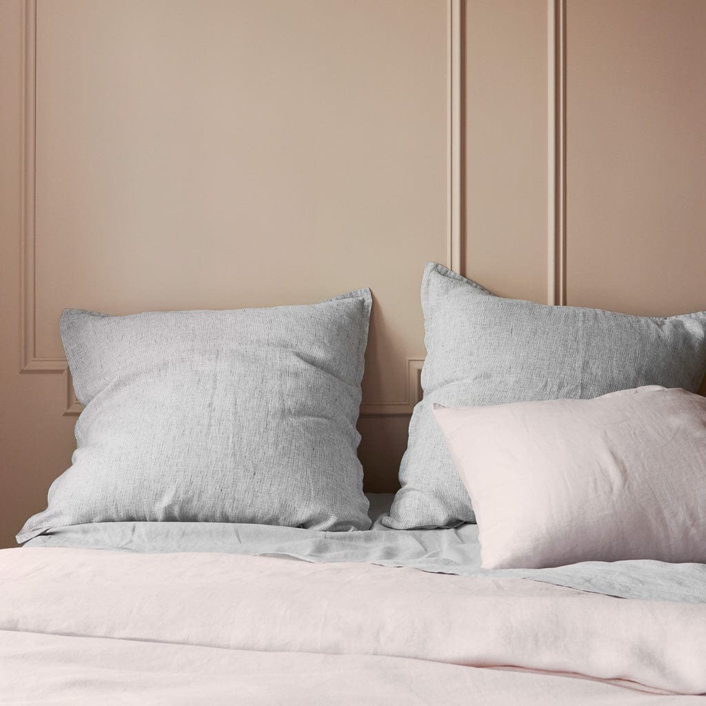 Stonewashed Linen Euro Sham Set in Green - Image 31