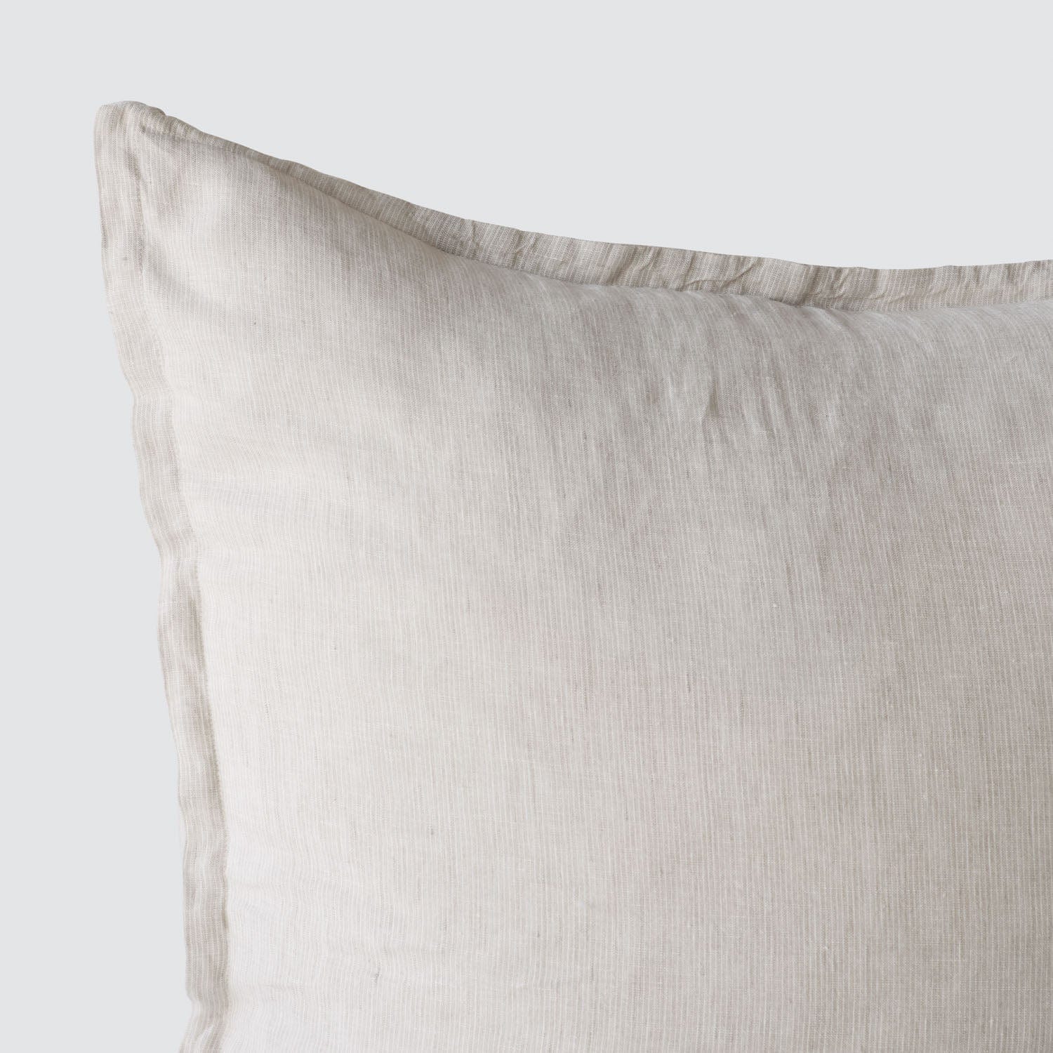 Stonewashed Linen Euro Sham Set in Green - Image 39