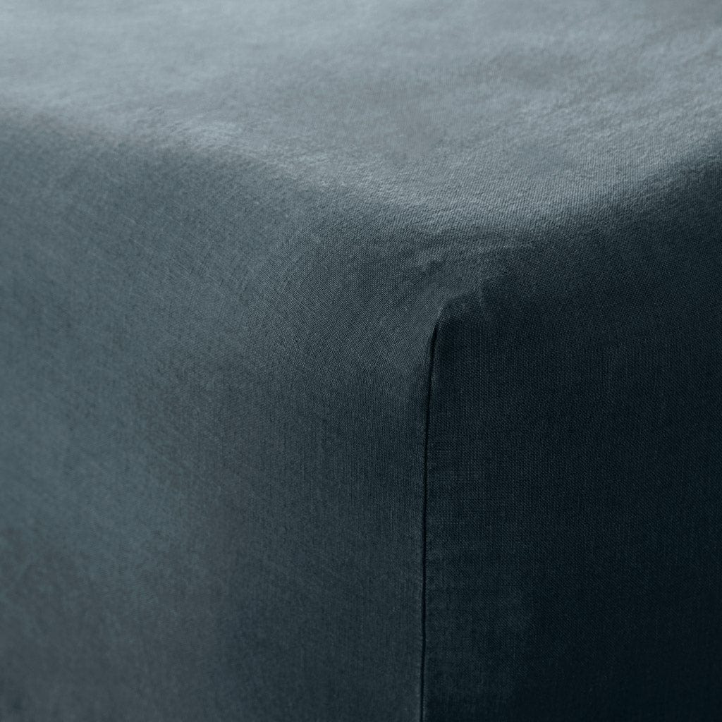 Stonewashed Linen Bedding Essential in White - Image 25