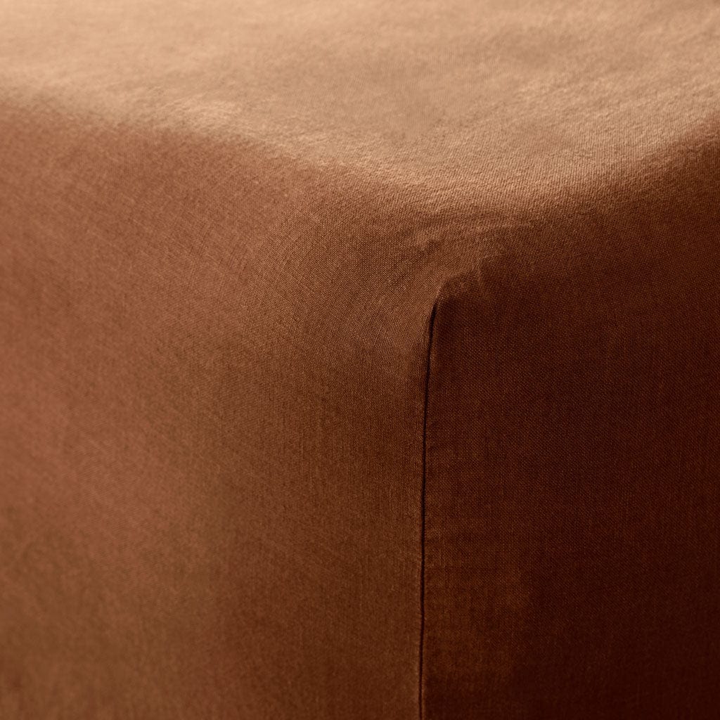 Stonewashed Linen Bedding Essential in White - Image 18