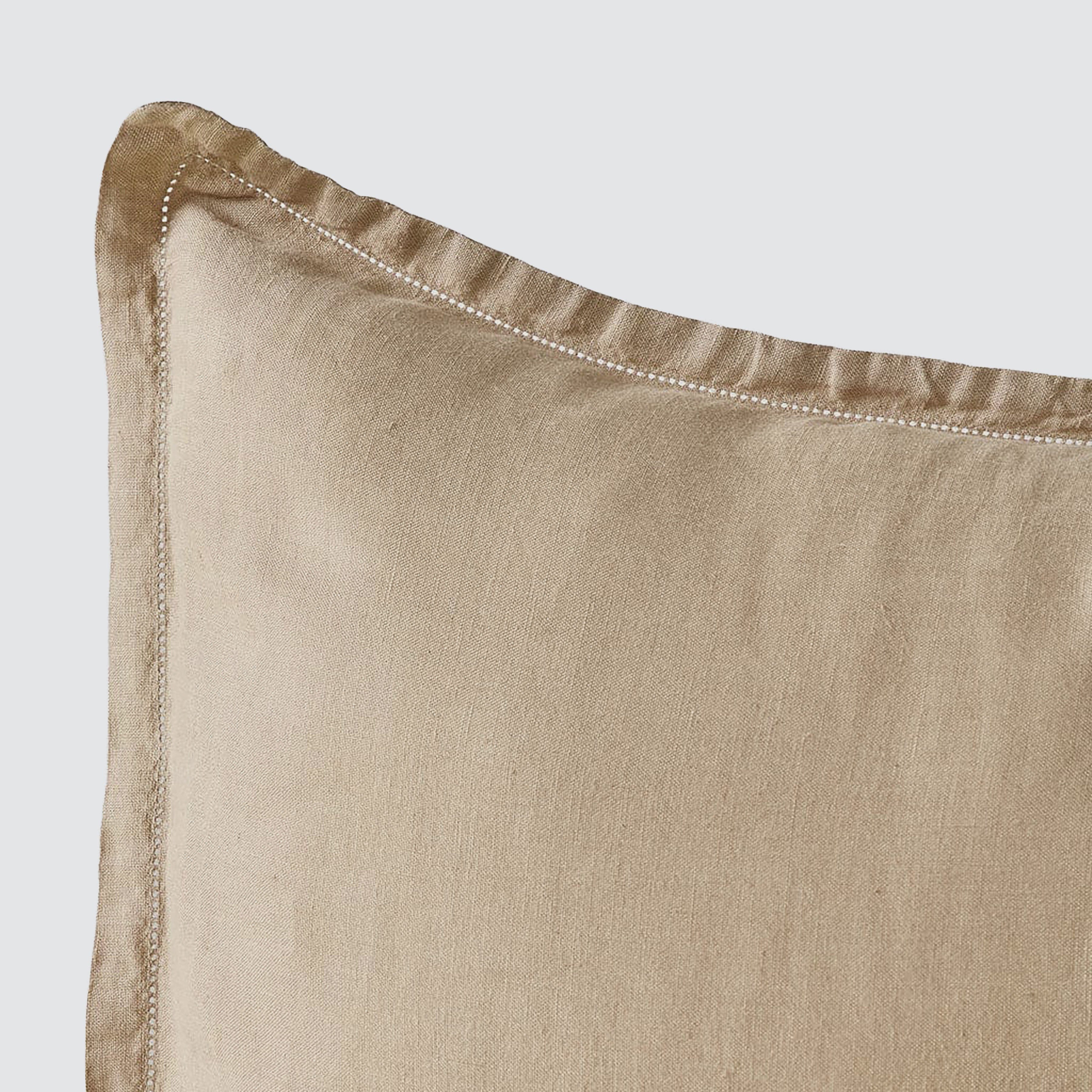 Stonewashed Linen Sham Set in Blue - Image 53