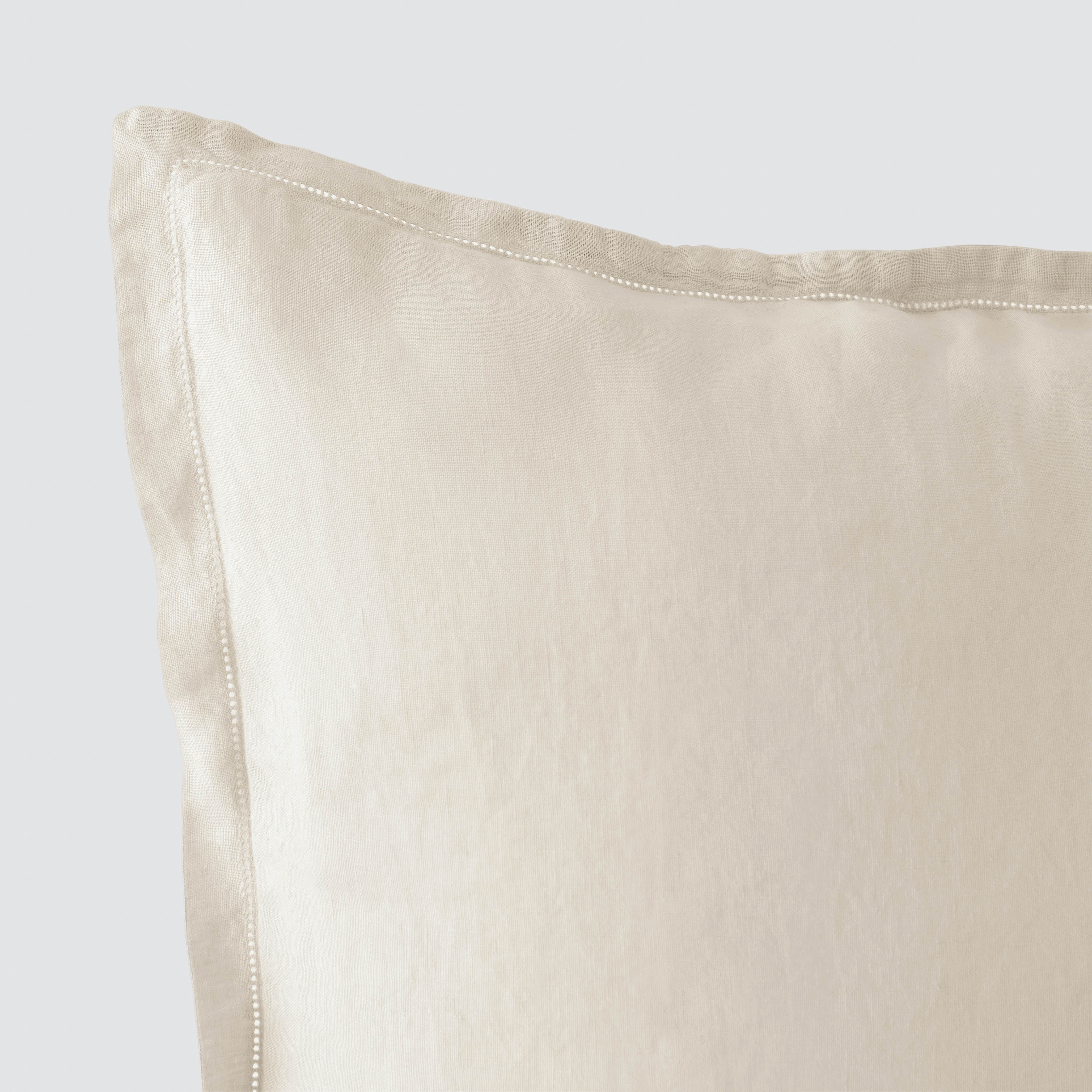 Stonewashed Linen Sham Set in Blue - Image 22