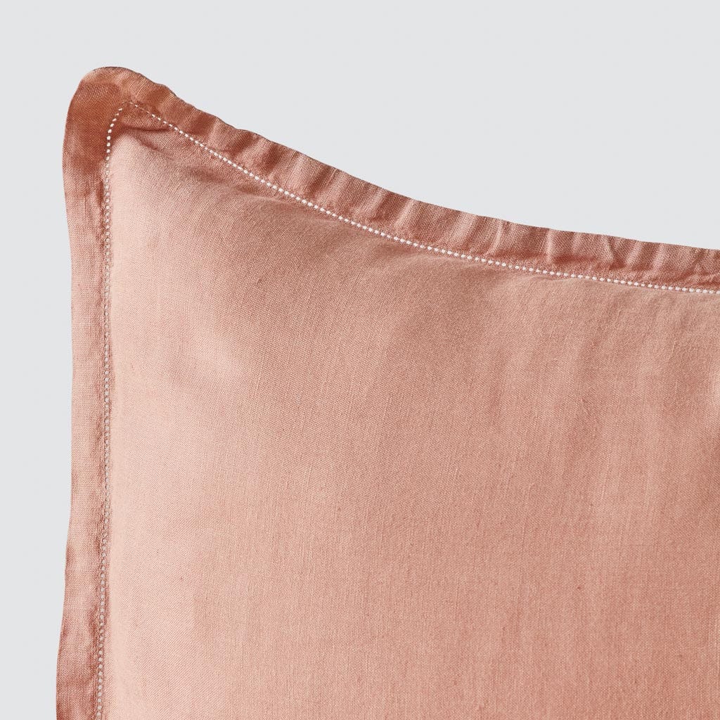 Stonewashed Linen Sham Set in Blue - Image 49
