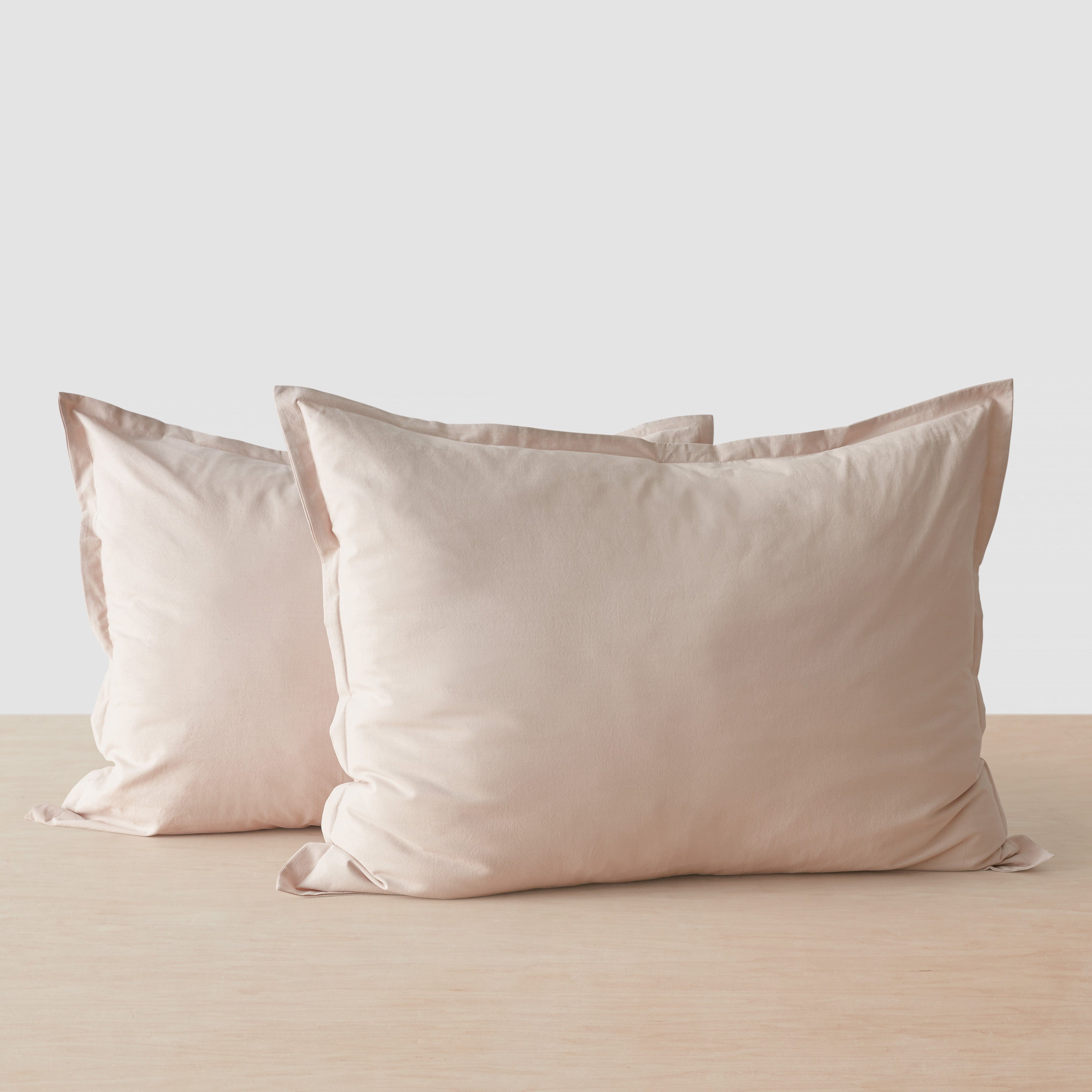 Organic Cotton Percale Duvet Cover in Terracotta - Image 33