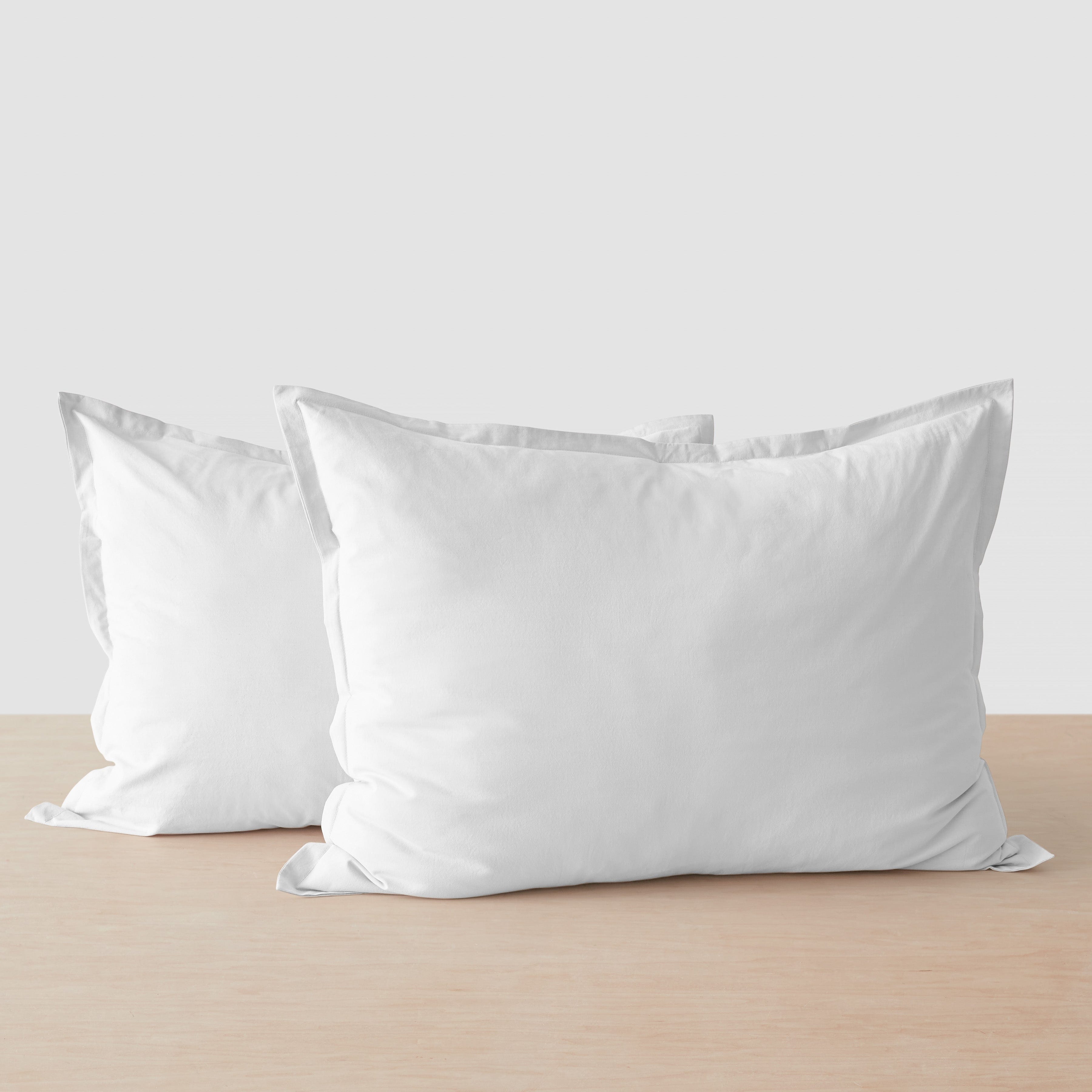 Organic Cotton Percale Duvet Cover in Terracotta - Image 29