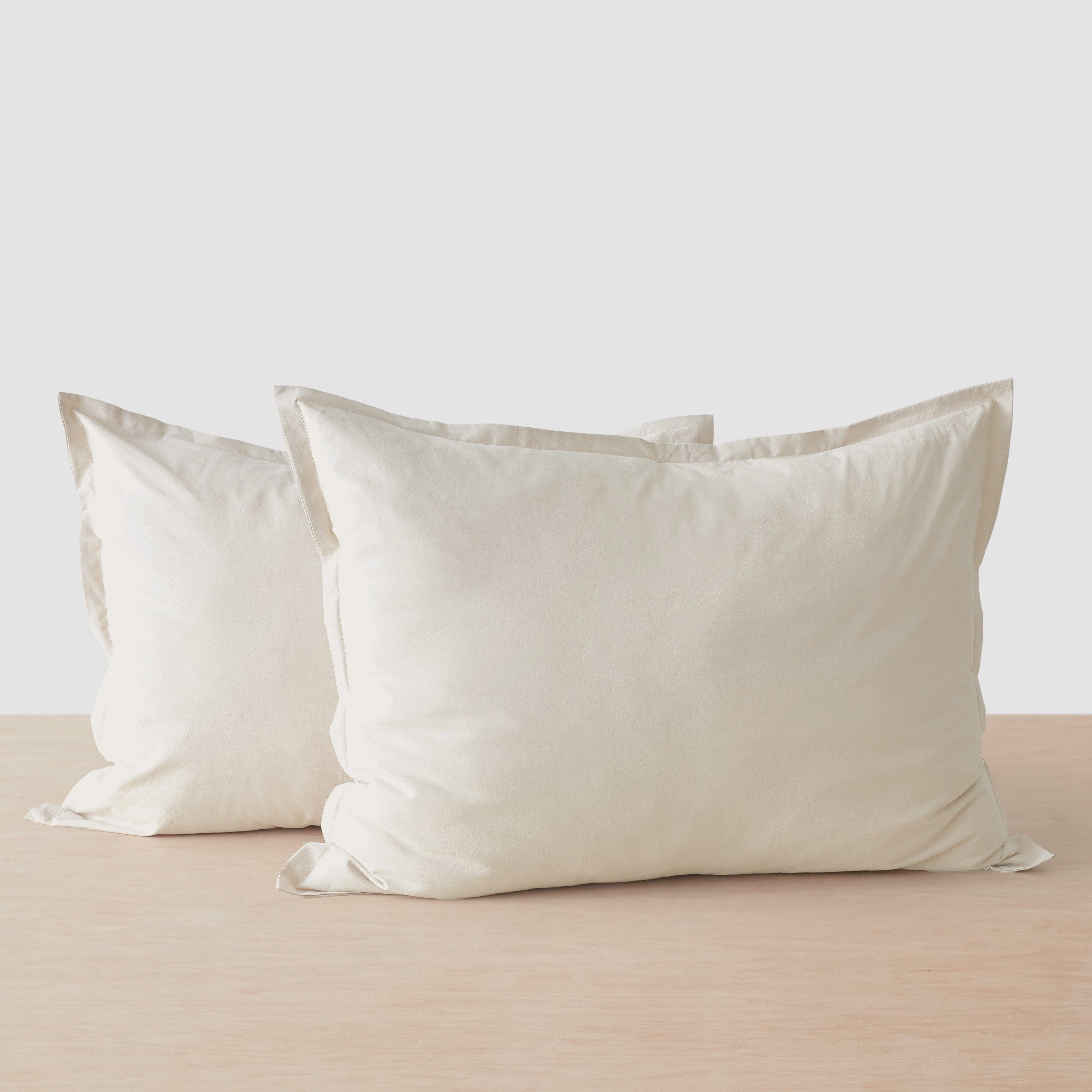 Organic Cotton Percale Duvet Cover in Terracotta - Image 6