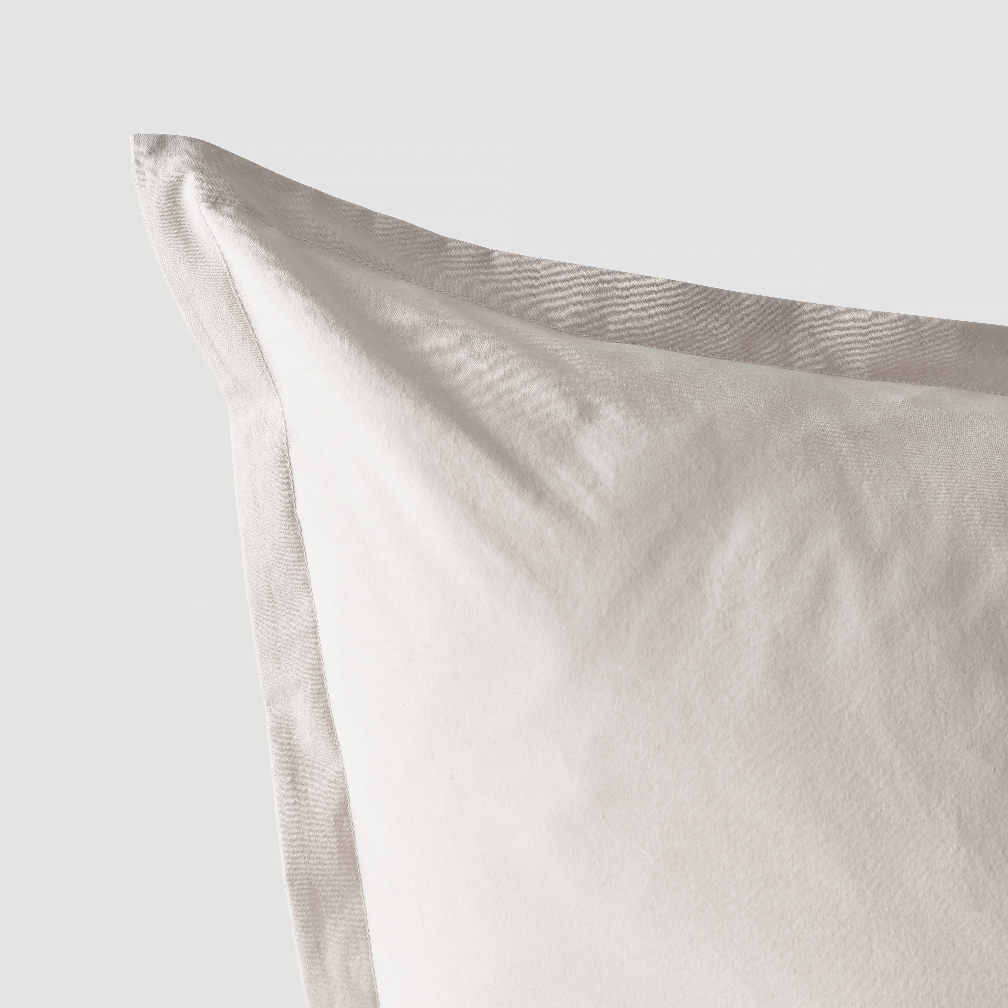 Organic Cotton Percale Sham Set in Terracotta - Image 20