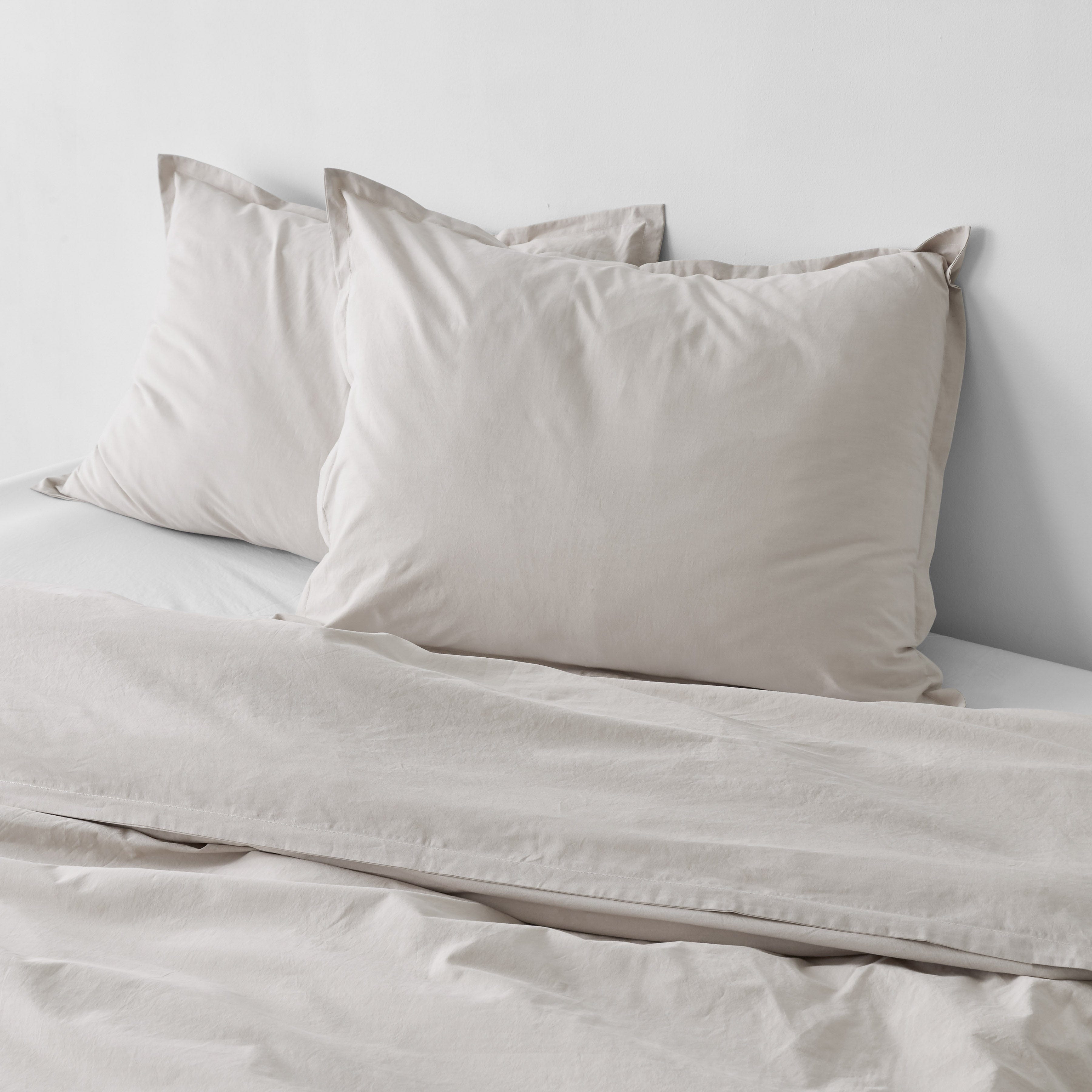 Organic Cotton Percale Sham Set in Terracotta - Image 19